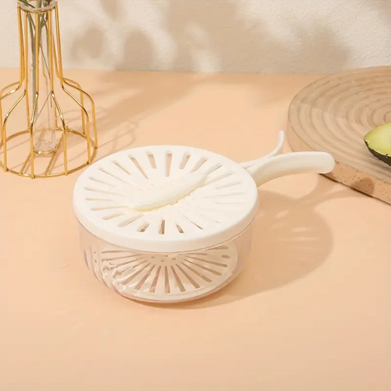 2 In 1 Vegetable Drainer And Strainer (Multi-Functional & Easy To Use)