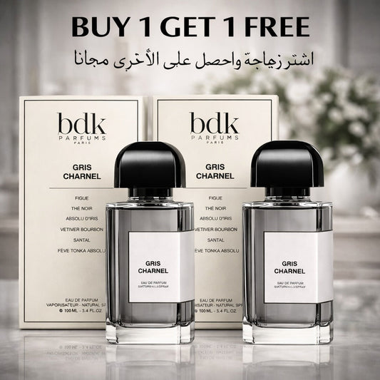 Gris Charnel Eau De Parfum 100ml x2 Pack – Buy 1 Get 1 Free Luxury Fragrance Deal
