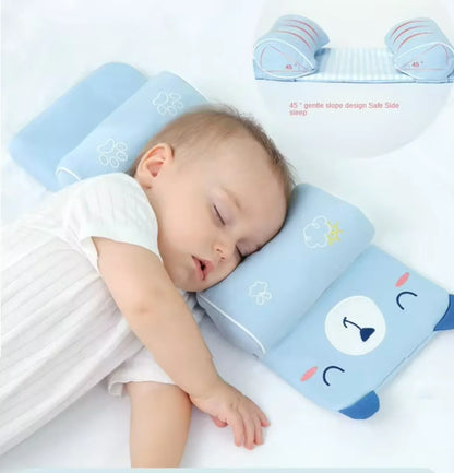Baby Shapping Head Pillow + Feeding Spoon (FREE Baby Pacifier)